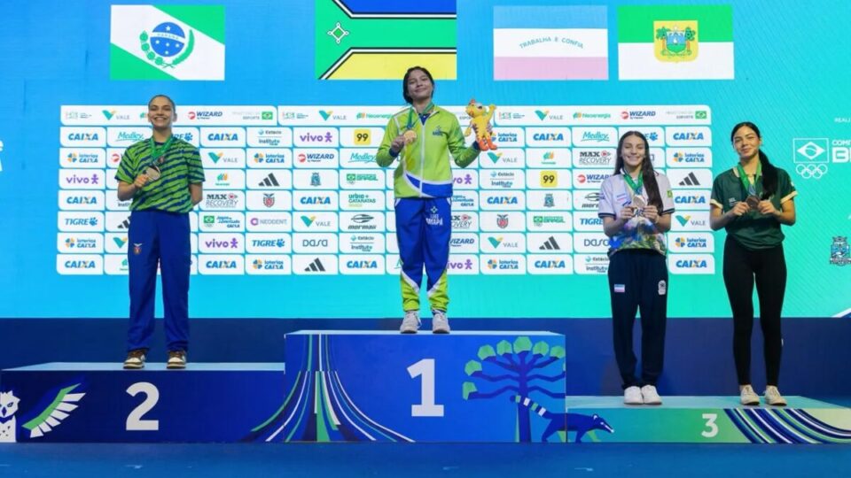 Amapá chega a três medalhas nos Jogos da Juventude com ouro e bronze no wrestling