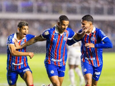 Atuações do Bahia: Luciano Juba e Ronaldo são os melhores contra o Santos