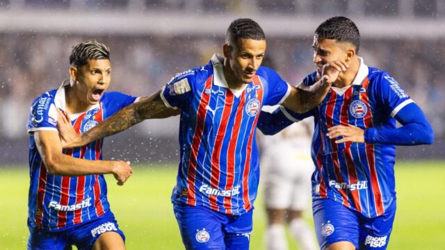 Atuações do Bahia: Luciano Juba e Ronaldo são os melhores contra o Santos