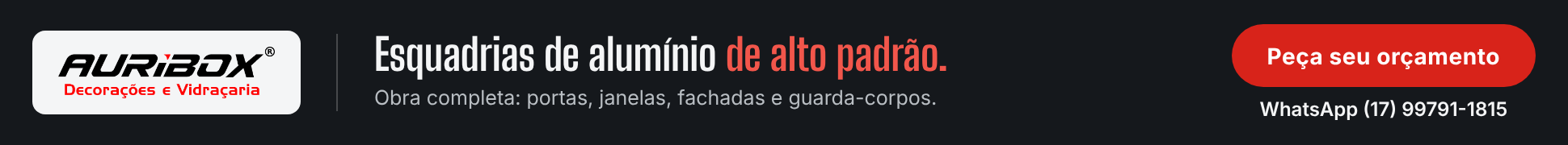 Auribox - Banner Promo