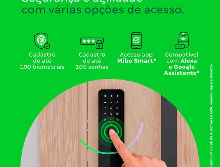 Câmera de segurança, fechadura inteligente e outros produtos oficiais da Intelbras em promoção