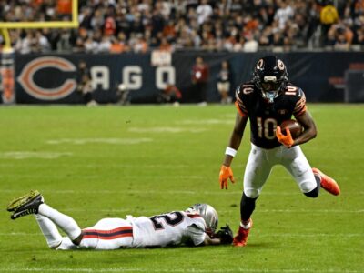 Chicago Bears vence New England Patriots; veja os melhores momentos