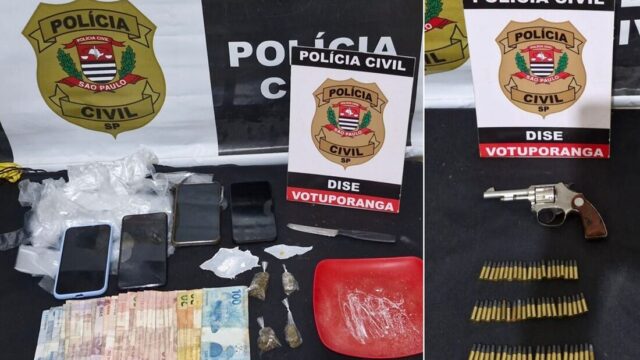 DISE desarticula pontos de tráfico de drogas e prende trio em Votuporanga