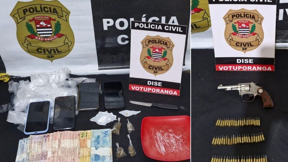 DISE desarticula pontos de tráfico de drogas e prende trio em Votuporanga 
