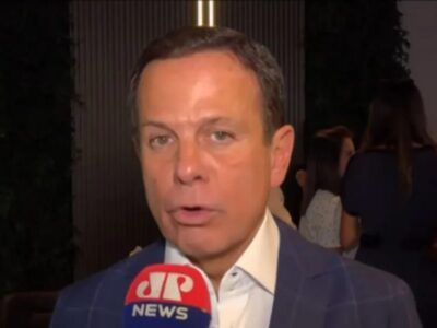 Doria vai anunciar apoio a Flávio Bolsonaro nas redes sociais nesta sexta