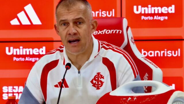 Eduardo Baptista destaca evolução do Inter, mas avisa: "Não resolvemos nosso problema ainda"