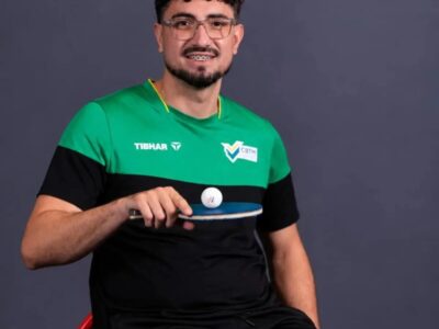 Fábio Silva vive a expectativa pelo primeiro Mundial de tênis de mesa paralímpico da carreira: “Sonho”