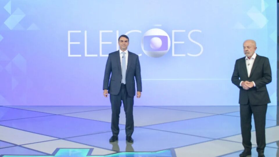 Flávio e Lula se enfrentam em debate no último encontro antes da eleição
