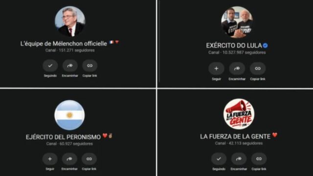 Lideranças de esquerda no exterior criam canais digitais inspirados no ‘Exército do Lula’