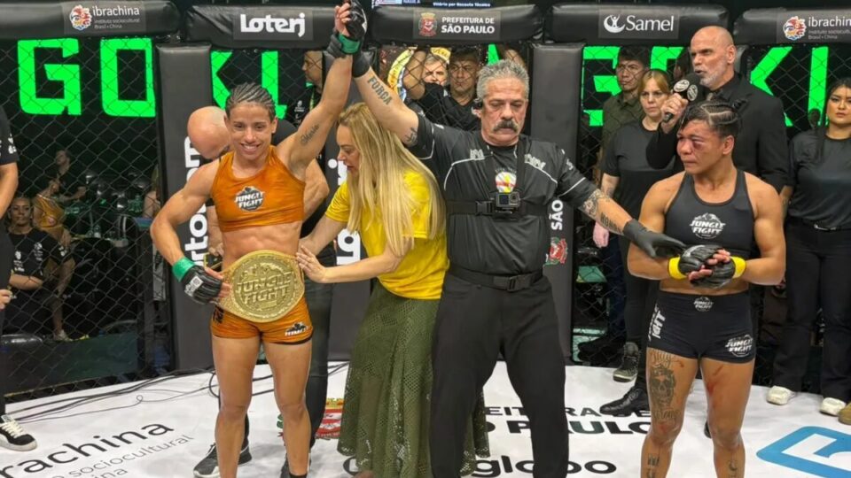 Nágila Goku é campeã do Fight do Milhão após castigar Sattelmayer e embolsa R$ 500 mil