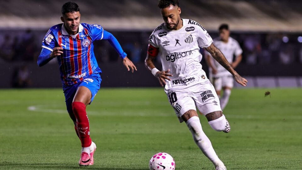 Rodrigo Nestor explica discussão com Neymar em Santos x Bahia: "Falhou como pessoa"