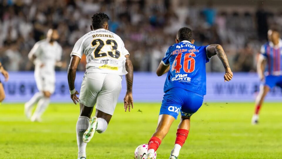Santos 1 x 1 Bahia: assista aos gols e aos melhores momentos do jogo