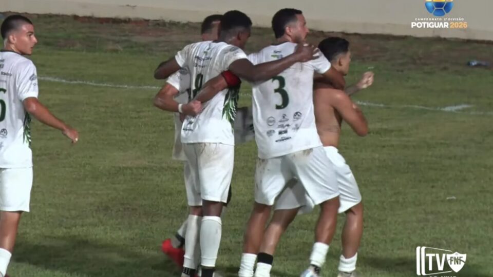 Segundona Potiguar: Com um a menos, Alecrim busca empate heroico com o Baraúnas