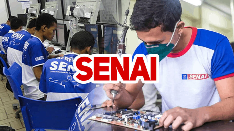 SENAI-SP abre 3,3 mil vagas gratuitas em Cursos Técnicos e de Aprendizagem Industrial