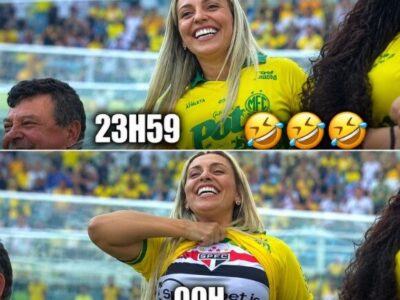 “Torcedora” do Mirassol revela camisa do São Paulo no Maião e vira meme