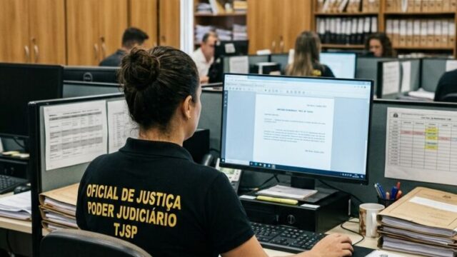 Tribunal de Justiça SP abre concurso para Oficial de Justiça e Escrevente: salários de R$ 9.856