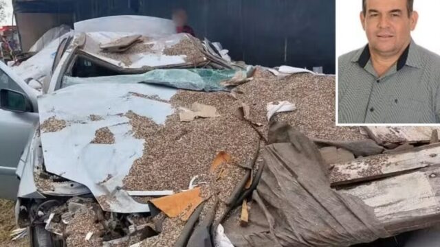 Vice-prefeito de Nova Castilho morre seis dias após ter carro atingido por caminhão